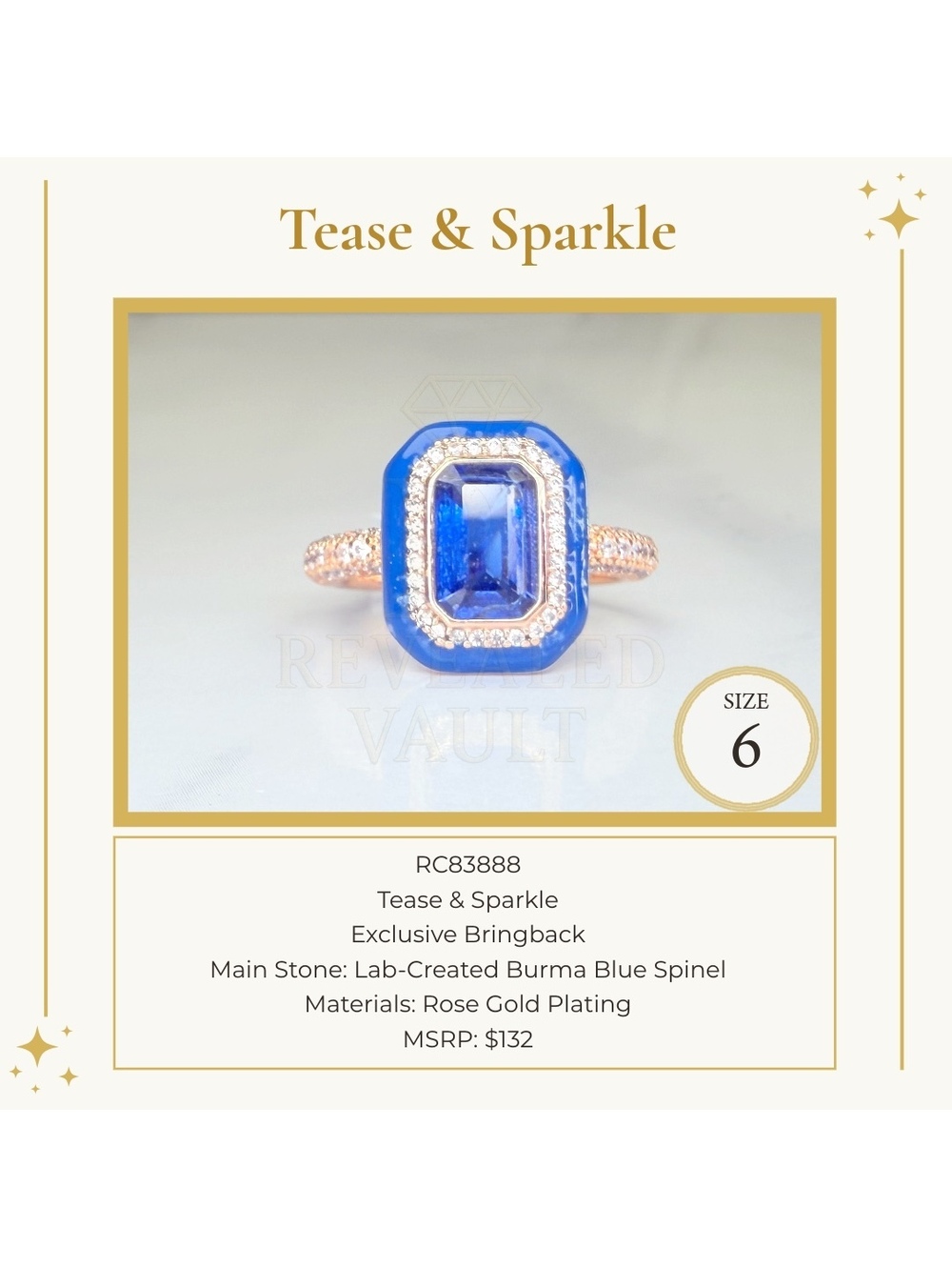 Tease & Sparkle - Size 6 - OG